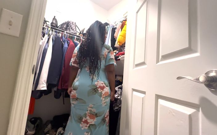 Exclusive dirty Diana: Quicky with a Thick Black Booty in Sundress