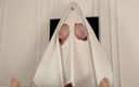 Boobs world: हैलोवीन पर बड़े स्तनों वाली भूत की चुदाई