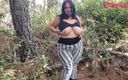 Riderqueen BBW Step Mom Latina Ebony: Сексуальная прогулка мачехи-толстушки на улице