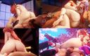 DrAgk: Cowgirl Heaven s Yae Miko a Ayato Intenzivní 3D sexuální scéna...