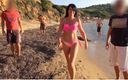 Alexandra Wett: Baise spontanée et gratuite sur la plage