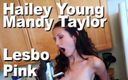 Edge Interactive Publishing: Hailey Young y Mandy Taylor lesbo rosa lamen los dedos