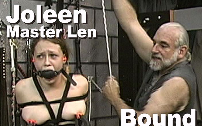 Picticon bondage and fetish: Joleen et Maître Len liés, larmes fouettées