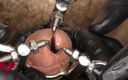 Close Up Extreme: Zbliżenie Stosowania 3-drążnego rozciągania cewki moczowej. Dilator służy do wstępnego rozciągania