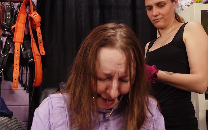 Arya Grander: BDSM Wideo: Haircut From Mistress (kochanka Priest &amp;amp; Arya Grander)