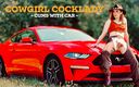 ShiriAllwood: Une cowgirl jouit avec une voiture