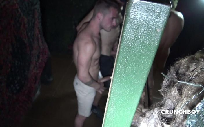 French dudes with big cocks: Gangbang bareback in Madird with straight boys