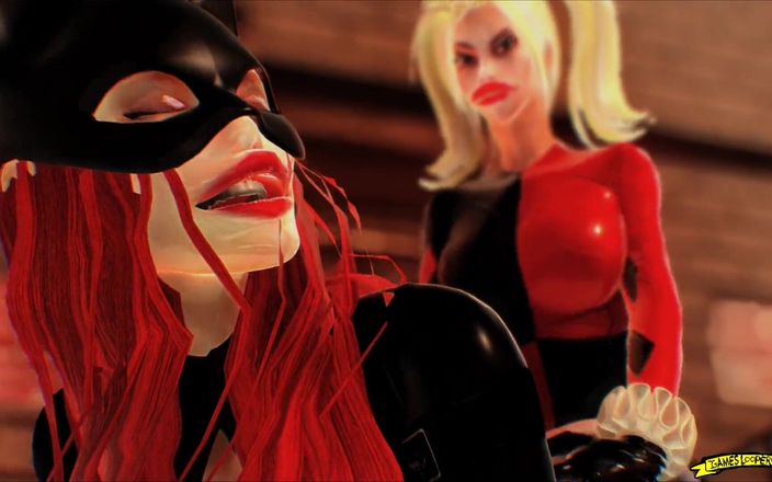 Gameslooper Sex Futanation: Sousedství Harley Quinn - Animace