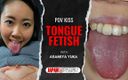 Japan Fetish Fusion: Sanal hemşirelik ve dil öpücüğü: yuka asamiya