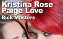 Edge Interactive Publishing: Paige love &amp;amp; kristina rose e Rick Masters succhiare una palla...