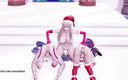 3D-Hentai Games: [MMD] 크리스마스에 내가 원하는 것은 전설 KDA의 아리 아칼리 카이사 섹시한 댄스 리그입니다