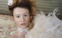 Bravo Models Media: Adele Jednorožec White Venice Kostým cosplay masky