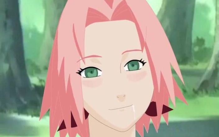 Visual Novel Collect LoveSkySan: Naruto - Sakura oral în gât adânc Naruto, Sasuke, Kakashi și mai mult!!