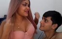 Valentina Hot: Grande foda amadora com bela meia-irmã latina