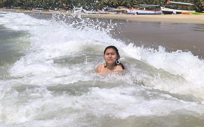 Pujaprem Love: Hardcore anal jebanie na morzu