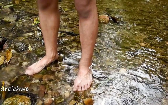 Dreichwe: A foot bath in the river