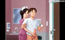 Cartoon Universal: Summertime saga 第135部分 - 放荡的护士撸管我的鸡巴（捷克受虐狂）