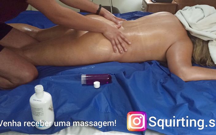 Squirting Sp: Massage du squirt n ° 9, partie 1