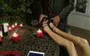 Erotique Fetish: Erotique Entertainment - Candlelight Rose на высоких каблуках и секс ступнями вечером Эрик Джон и Holiday Presley фильм ErotiqueFetish