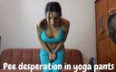AnittaGoddess: Yoga pantolonumu çaresizce ıslatıyor