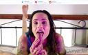 Darya Jane: Edging Out Some Precum with My Tongue