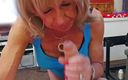 Lucy Essex CD: Sexy t-meisje Pauline geeft Mike&amp;#039;s grote pik een pov pijpbeurt