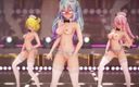 Mmd anime girls: Mmd R-18 - chicas anime sexy bailando - clip 289