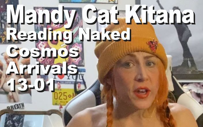 Cosmos naked readers: Mandy Cat Kitana Reading Naked the Cosmos Arrivals 13-01 Pxpc1131-002