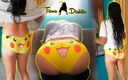 Tierna Diablita: Tu aimes la façon dont ma culotte pikachu me regarde ?...