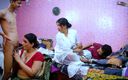 Desi Bold Movies: Desi doktor und krankenschwester, hardcore-vierer-sex mit paitents, ganzer film
