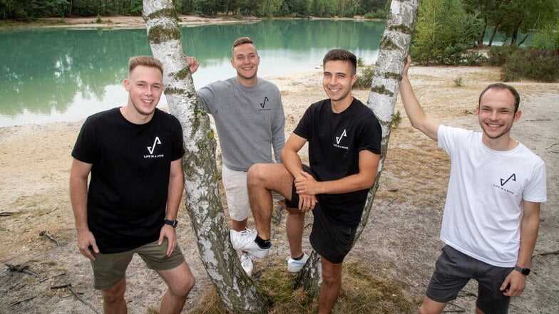 Bock auf Party: Vier junge Männer tun viel für das Partyvolk im Kreis Görlitz