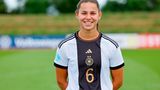 Lena Oberdorf von der deutschen Frauen-Fußballnationalmannschaft