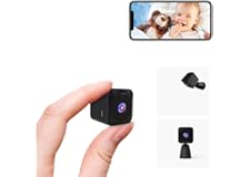 Mini Kamera 4K HD Überwachungskamera Live Übertragung Handy APP Für Innen WLAN Videoüberwachung Mit Akku Kleine WiFi Babyphon