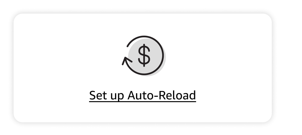 Auto-Reload Gift Card
