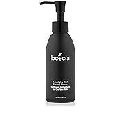 boscia Detoxifying Black Charcoal Cleanser. Vegan Skincare, Thermal Activated Charcoal Blackhead Remover, Vitamin C Brighteni