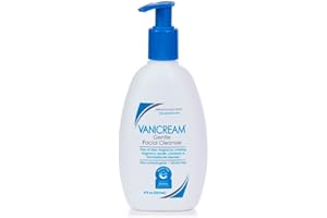 Vanicream Gentle Facial Cleanser with Pump Dispenser - 8 fl oz - Formulated Without Common Irritants for Those with Sensitive