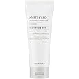 The Face Shop White Seed Exfoliating Cleansing Foam | Face Wash, Deep Clean, Complexion Brightening, Dead Skin Removal | Skin