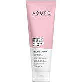 ACURE Seriously Soothing Cleansing Cream | 100% Vegan | For Dry to Sensitive Skin | Peony Extract & Chamomille - Soothes , Hy