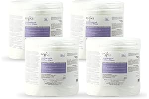 Zogics Antibacterial Wipes – Disinfecting Wipes for Sanitizing and Cleaning Surfaces and Equipment, EPA Registered Antibacter