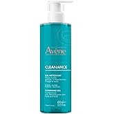 Eau Thermale Avène - Cleanance Cleansing Gel - Soap-Free Cleanser for Face and Body - For Blemish-Prone Skin - 13.5 fl.oz.