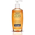 Neutrogena Deep Clean Daily Facial Cleanser with Beta Hydroxy Acid for Normal to Oily Skin, Alcohol-Free, Oil-Free & Non-Come