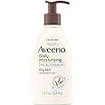 Aveeno Daily Moisturizing Face Cleanser with Soothing Oat, Easy-to-Rinse Cleanser Removes Dirt, Oil & Other Impurities & Leav