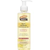 Palmer's Cocoa Butter Skin Therapy Cleansing Facial Oil, Gentle Makeup Remover for Face, Rosehip Fragrance, 6.5 Ounce