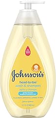 Johnson's Head-to-Toe Gentle Tear-Free Baby & Newborn Wash & Shampoo, Sulfate-, Paraben- Phthalate- & Dye-Free, Hypoallergeni