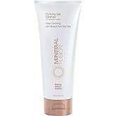 Mineral Fusion Purifying Gel Facial Cleanser, Nourishing Vegan Face Wash with Mineral-Rich Sea Clay & Calming Botanicals, Nor