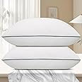 Vorouhals Hotel Collection Bed Pillows for Sleeping 2 Pack Standard Size Cooling Pillows Set of 2 for Back, Stomach or Side S