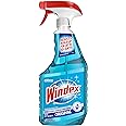 Windex Glass and Window Cleaner Spray Bottle, New Packaging Designed to Prevent Leakage and Breaking, Original Blue, 23 fl oz