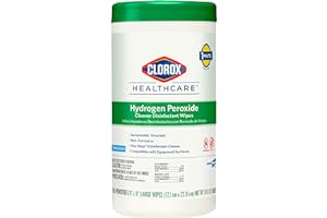 Clorox Healthcare Hydrogen Peroxide Wipes, 95 Count (Package May Vary)