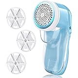 Fabric Shaver, Electric Lint Remover, Lint Shaver with 3 Replaceable Blades USB Rechargeable, Sweater Shaver, Clothes Shaver,