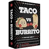 Taco vs Burrito Family Board Games for Kids 6-8, 8-12 & Up - Fun Travel Family Card Games for Everyone, Gifts for 7, 8, 9 and